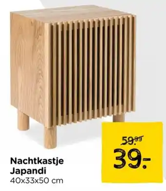 Xenos Nachtkastje Japandi aanbieding