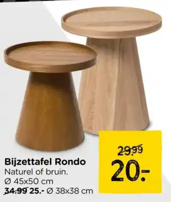 Xenos Bijzettafel Rondo aanbieding