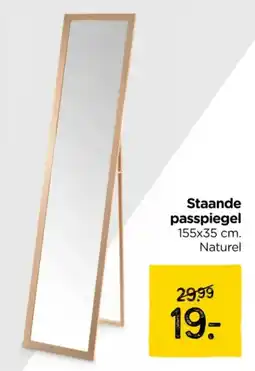 Xenos Staande passpiegel aanbieding