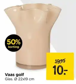 Xenos Vaas golf Glas. aanbieding