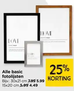 Xenos Alle basic fotolijsten aanbieding