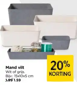 Xenos Mand vilt aanbieding