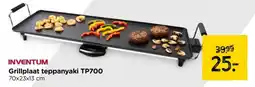 Xenos Inventum Grillplaat teppanyaki TP700 aanbieding