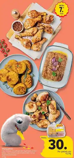 Carrefour Vleespakket aanbieding