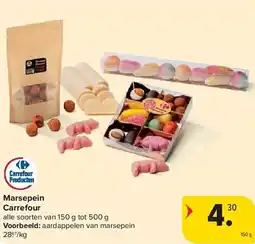 Carrefour Marsepein Carrefour aanbieding