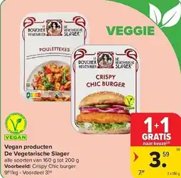Carrefour Vegan producten De Vegetarische Slager aanbieding