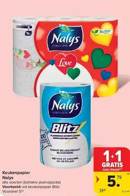 Carrefour Nalys Keukenpapier aanbieding