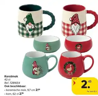 Carrefour Kerstmok aanbieding