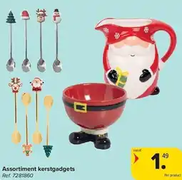 Carrefour Assortiment kerstgadgets aanbieding