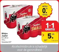 Carrefour Jupiler Blikjes aanbieding
