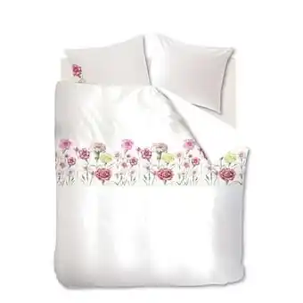 Leen Bakker Marjolein Bastin dekbedovertrek Romantic - roze - 140x200/220 cm - Leen Bakker aanbieding