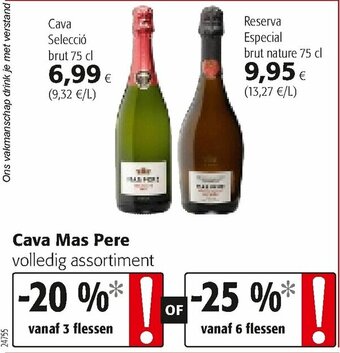 Colruyt Cava Mas Pere aanbieding