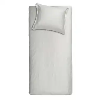 Leen Bakker Cinderella dekbedovertrek Uni - lichtgrijs - 140x200/220 cm - Leen Bakker aanbieding