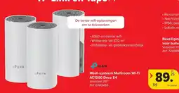 Carrefour Mesh-systeem Multiroom Wi-Fi AC1200 Deco E4 aanbieding