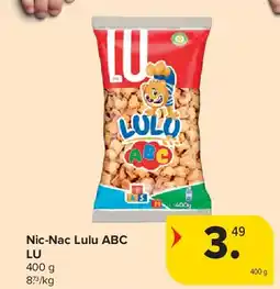 Carrefour Nic-Nac Lulu ABC LU aanbieding