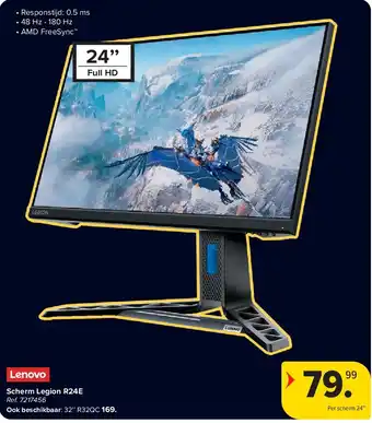 Carrefour Scherm Legion R24E aanbieding