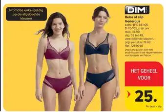 Carrefour Beha of slip Generous aanbieding