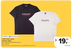 Carrefour T-shirt voor heren Tommy Jeans aanbieding