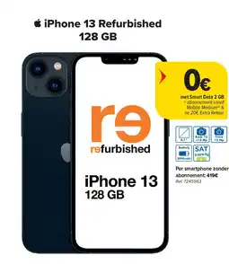 Carrefour iPhone 13 Refurbished 128 GB aanbieding