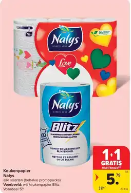 Carrefour Keukenpapier Nalys aanbieding