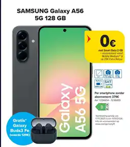 Carrefour SAMSUNG Galaxy A56 5G 128 GB aanbieding
