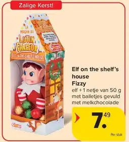 Carrefour Elf on the shelf’s house Fizzy aanbieding