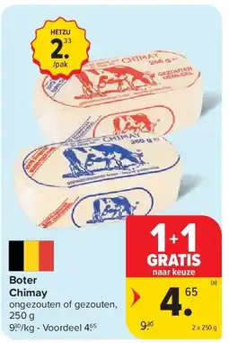 Carrefour Boter Chimay aanbieding