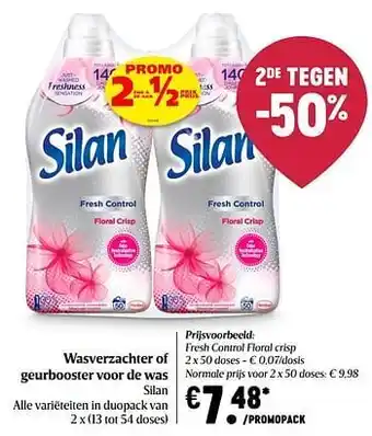 Delhaize Silan Fresh control floral crisp aanbieding