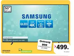 Carrefour SAMSUNG QE50Q60D QLED TV aanbieding