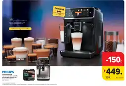 Carrefour Volautomatische espressomachine LatteGo Series 5400 EP5447/90 aanbieding