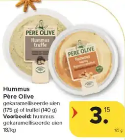 Carrefour Market Hummus Père Olive aanbieding