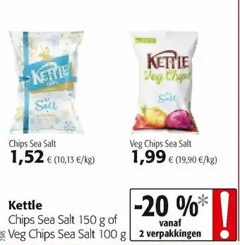 Kettle Chips Sea Salt & Veg Chips Sea Salt