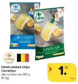 Carrefour Market Hand Cooked Chips Carrefour aanbieding