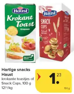 Carrefour Market Hartige Snacks Haust aanbieding