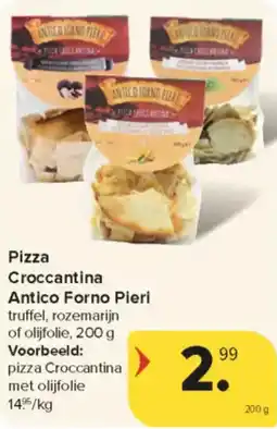 Carrefour Market Pizza Croccantina Antico Forno Pieri aanbieding