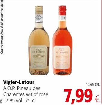 Colruyt Vigier-Latour aanbieding