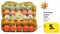 Carrefour Market Geitenkaas praliné Cigril aanbieding