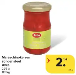 Carrefour Market Maraschinokersen Zonder Steel Avila aanbieding