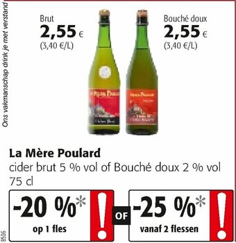 Colruyt La Mere Poulard aanbieding