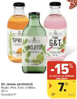 Carrefour Market Sir James Alcoholvrij aanbieding