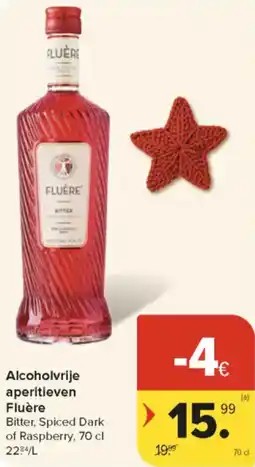 Carrefour Market Alcoholvrije Aperitieven Fluère aanbieding