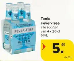 Carrefour Market Tonic Fever-Tree aanbieding