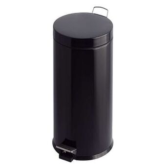 Leen Bakker V-part pedaalemmer Classic - zwart - 30l - Leen Bakker aanbieding