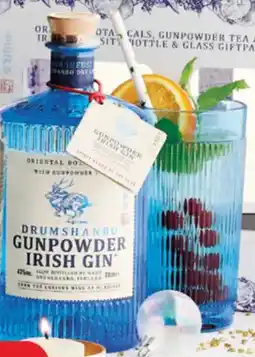 Carrefour Market Geschenkdoos Drumshanbo Gunpowder Irish Gin 43% aanbieding
