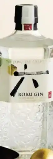 Carrefour Market Japanse gin Roku 43% aanbieding