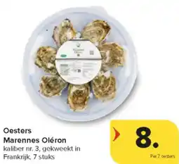 Carrefour Market Oesters Marennes Oléron aanbieding