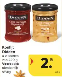 Carrefour Market Konfijt Didden aanbieding