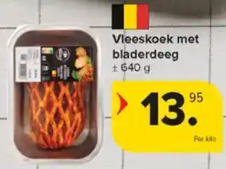 Carrefour Market Vleeskoek met Bladerdeeg aanbieding