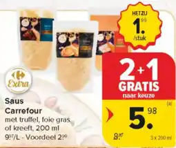 Carrefour Market Saus Carrefour aanbieding