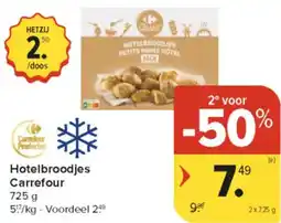Carrefour Market Hotelbroodjes Carrefour aanbieding
